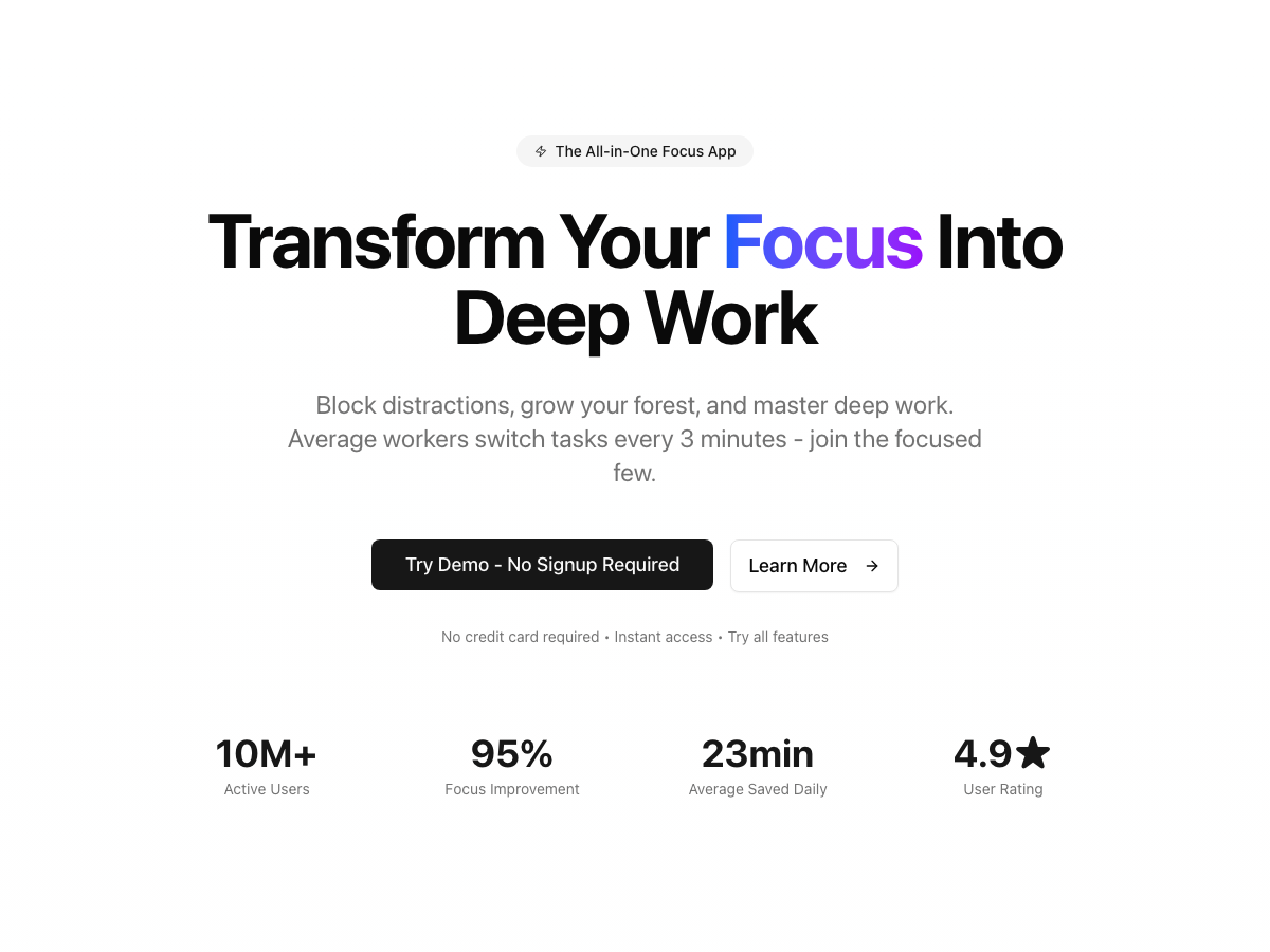 DeepFocus